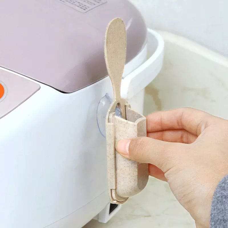 Mini Sticky Spoon Rack, Rice Scoop Fork Spoon Holder Sucker, Kitchen Utensil Holder, Tableware Storage Rack, Creative Household Gadgets, Suction Cup Pasting Kitchen, Multifunctional Storage Rack for Kitchen Mini Sticky Spoon Rack, Rice Scoop Fork Spoon Holder Sucker, Kitchen Utensil Holder, Tableware Storage Rack, Creative Household Gadgets, Suction Cup Pasting Kitchen, Multifunctional Storage Rack for Kitchen